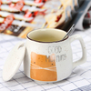 Free Shipping Fees Custom Logo Ceramic Mug With Different Colours