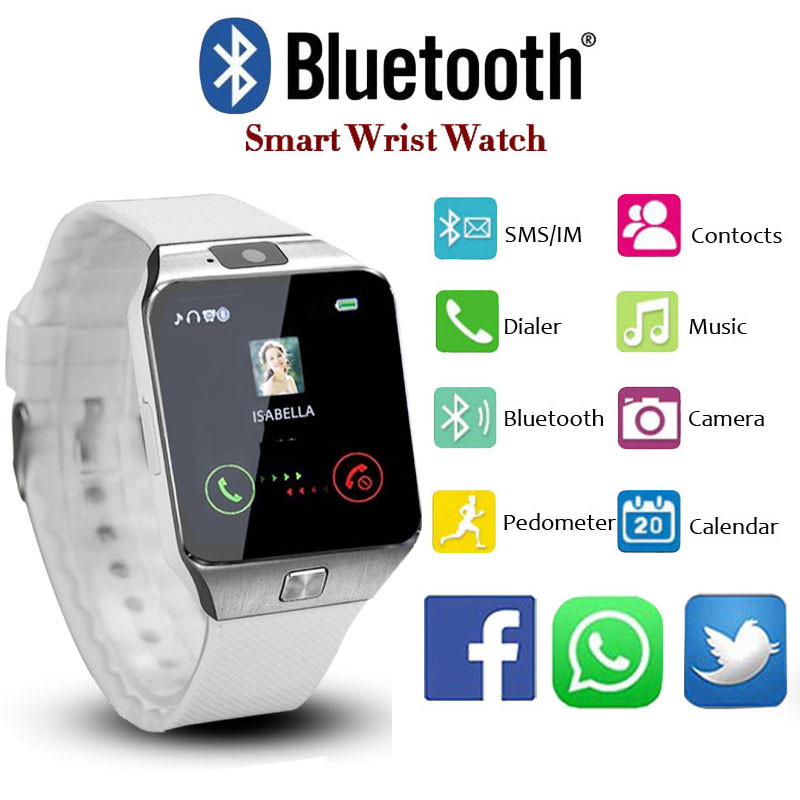 New Design Electronic Intelligent Sport Gold Smart Wristwatch Pedometer For Women Men 