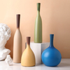 Indoor ases home decor rose gold ceramic vase
