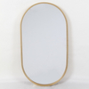 Home Decorative Luxury Gold Large Hanging Metal Living Room Background Wall Mirror 