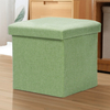 Home Furniture Colorful Foldable Kids Storage Box Ottoman Stool