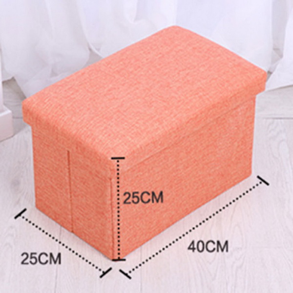 Printed Folding Storage ottoman /Storage stool /Storage seat