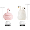 Fashion Pure White Ceramic Jewelry Display Box With Flower Designed