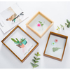 Factory Supplies Modern Black 40x50 Photo Wooden Picture Frame 