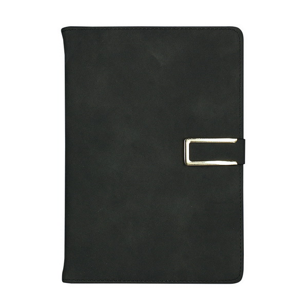 Classic Blue Faux Leather Hard Cover Bound Writing Journal/notebook 