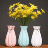 Fresh green modern wedding accessory small ceramic flower vase for wedding