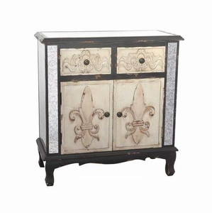 American Bedside Table Antique Classic Luxury Wooden Design Mirror Furniture 
