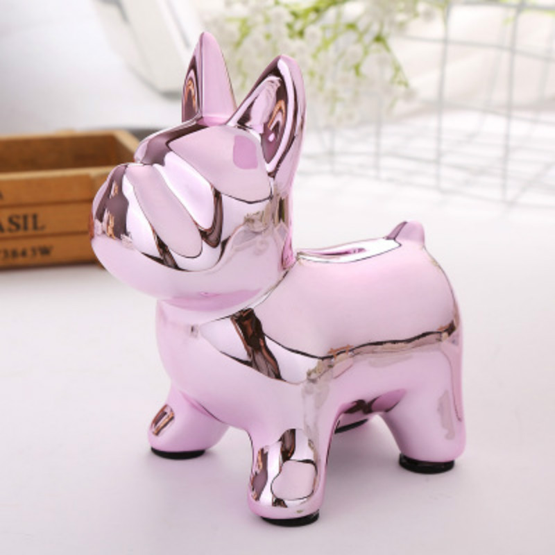 Lovely Children's Gift Dog Ceramic Money Saving Box