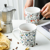 Creative Matt Ceramic Mug with Japanese And Korean Style Love Rattan Mug