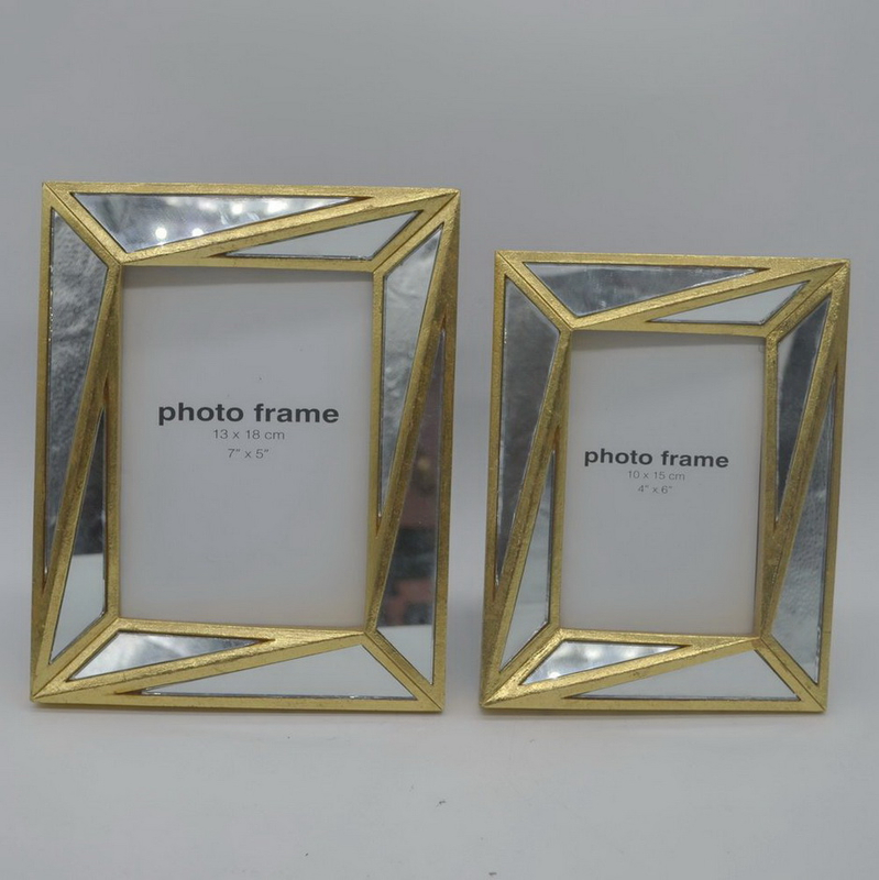 Resin Home Decorative Multi Color Rectangle Best Price Photo Frame