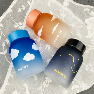 Bpa Free Plastic Drinking Water Bottle Glass Water Bottle 
