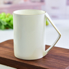 Mark cup custom bone China phnom penh corner cup ceramic activity gift promotion cup plus logo