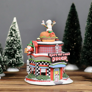 New Ceramic Christmas Village Houses 