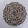 Multi-function Cotton Thread Weaving Padded Table Insulation Pad Round Placemat Table Mat 