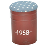 Fashionable Painting Oil Bucket Bar Stool for Storaging Shoes Toys 