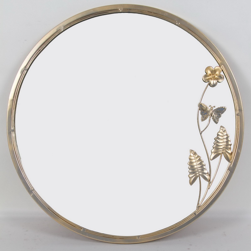 Bedroom Bathroom Gold Metal Framed Decorative Mirrors Decor Wall 