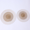 Japanese Style Round Shape Straw Weaving Cup Mat Coaster 