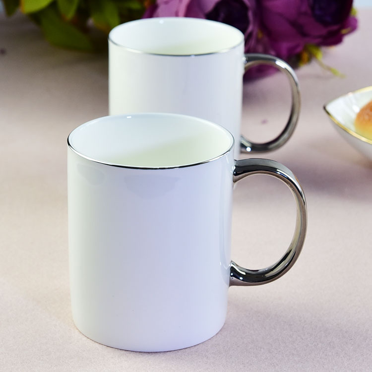 Porcelain Cup Child Creative Office Straight Mark Water Cup Ceramic Advertising Cup Plus Logo
