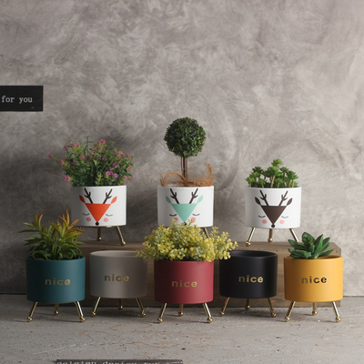 Stand Designs Cheap Small Size Similar Ceramic Bio Mini Flower Pot