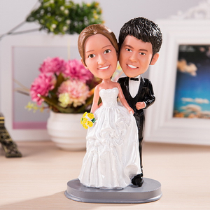 Personalized bobble head doll or big head doll wedding gift wedding decoration