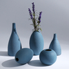Elegant design matt glazed ceramic vase for home decoration