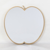 Wholesale Home Decor Gold Round Shape Metal Frame Decorative Wall Mirror
