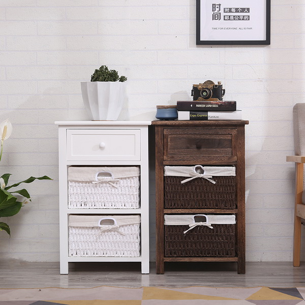 Living Room Solid Wooden Storage Cabinet