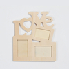 Most Popular Creative House Shape Wooden Photo Frame for Kids
