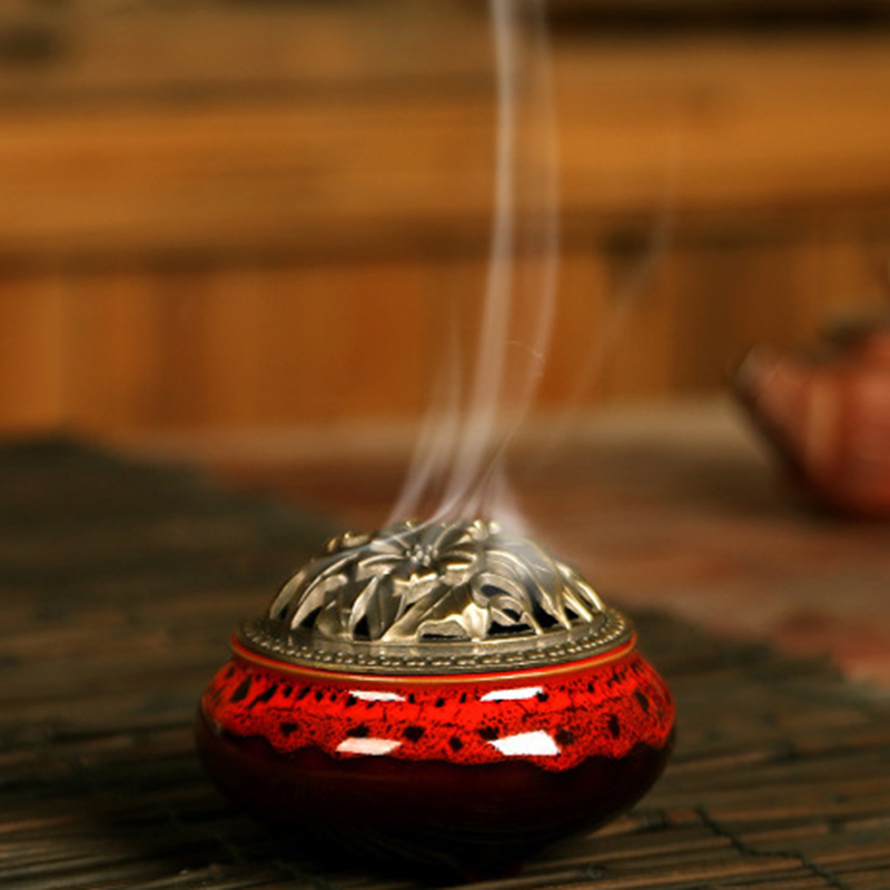 Coil Brass Portable Incense Burner 