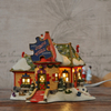 Ceramic Miniature Houses Led Light Up House 